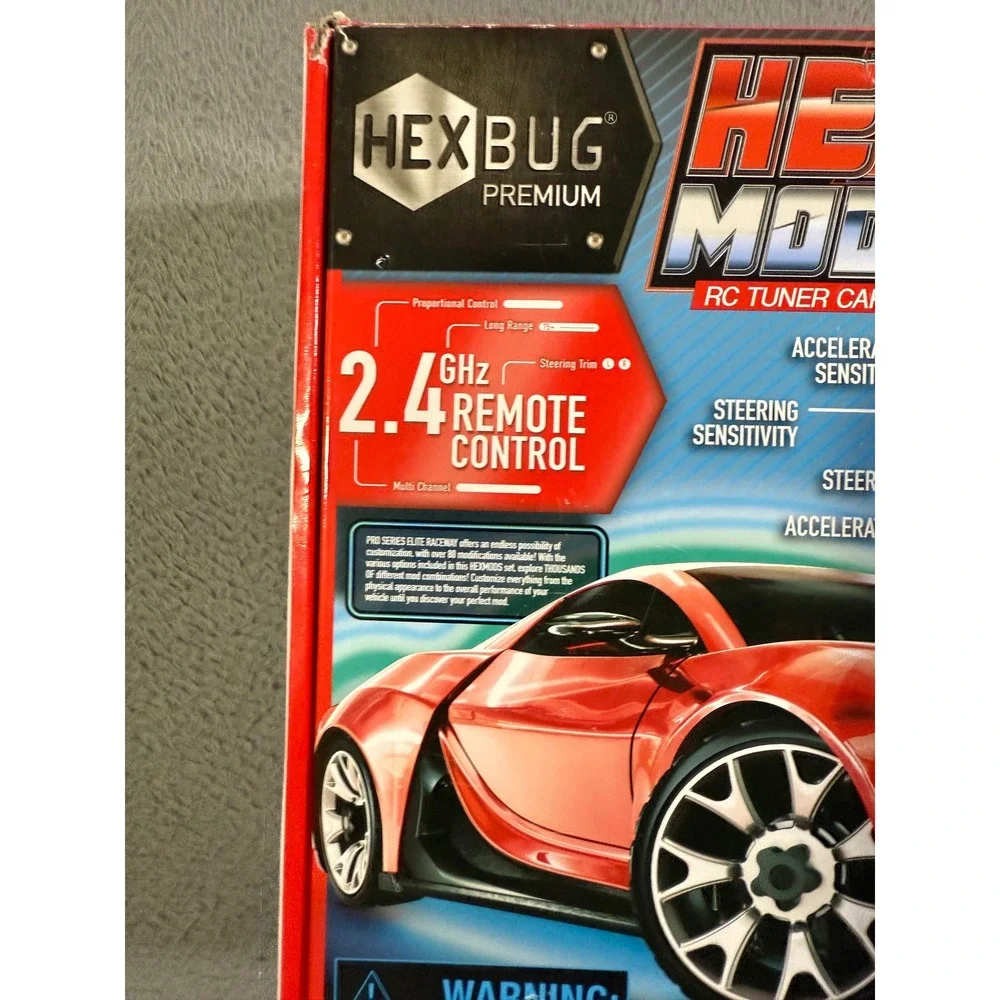 HEXBUG MODS RC Tuner‎ Car Pro Series Elite Raceway Customizable 150+ Pcs